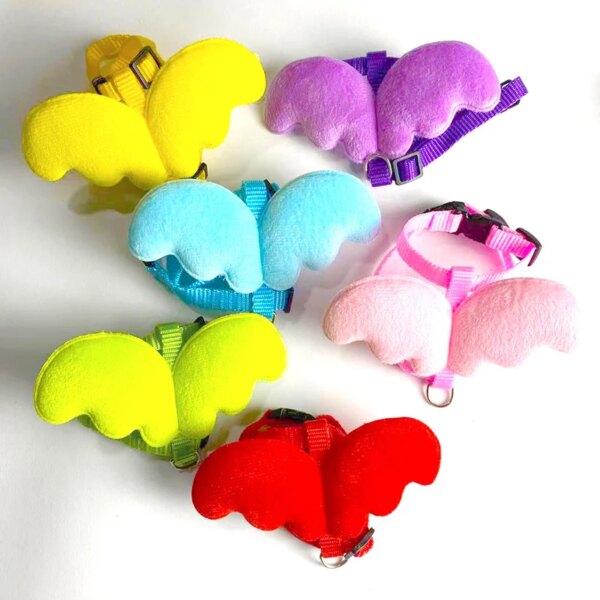 Cute Angel Wing Pet Harness and Leash for Cats and Rabbits - Image 3