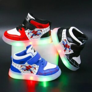 Disney Children's Led Spiderman Light Shoes