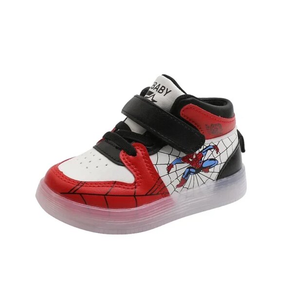 Disney Children's Led Spiderman Light Shoes - Image 7