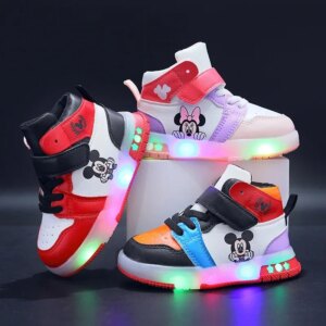 Disney Children's Led Mickey Mouse Light Shoes