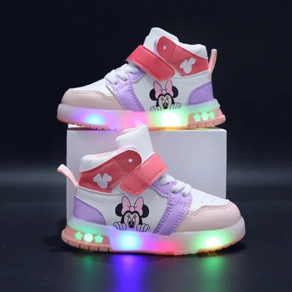 Disney Children's Led Mickey Mouse Light Shoes - Image 2