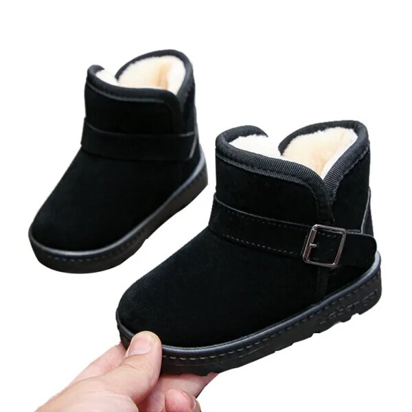Children's Unisex Warm Cotton Snow Boots - Image 5