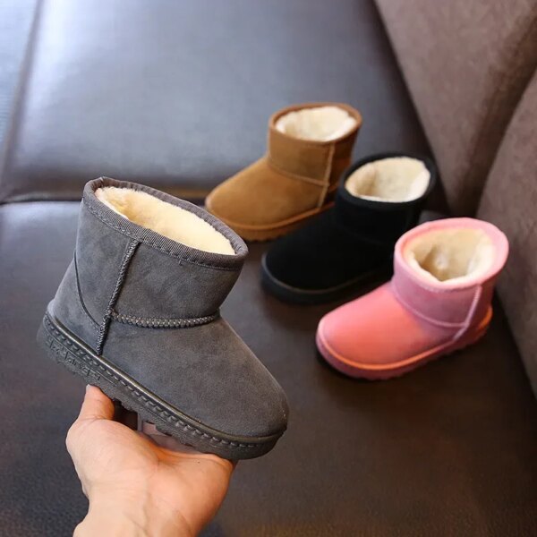 Children's Unisex Warm Cotton Snow Boots - Image 3
