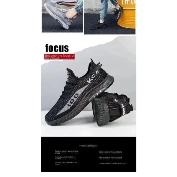 Men's Breathable and Versatile Sports Shoes - Image 4