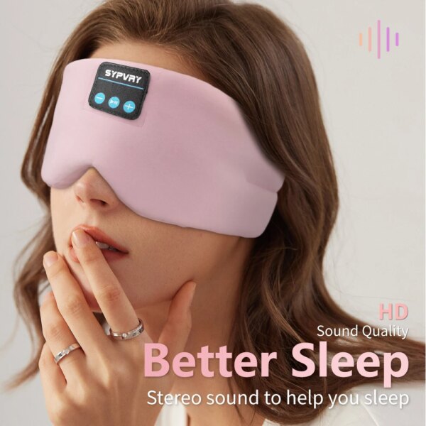 Sleeping Bluetooth HD Music Eye Mask - Image 4